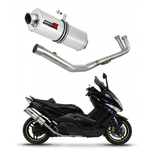Yamaha T-MAX 500 2008 - 2011 Dominator teljes kipufogó rendszer Collector Silencer OV + dB killer medium
