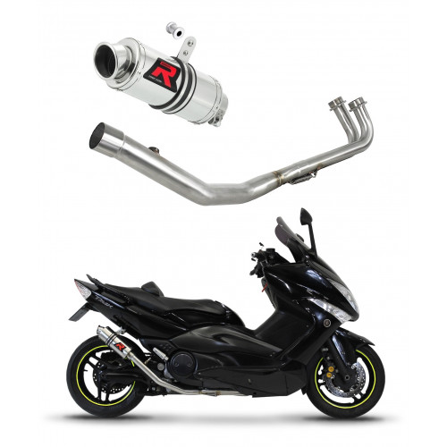 Yamaha T-MAX 500 2008 - 2011 Dominator teljes kipufogó rendszer Collector Silencer GP1 + dB killer medium