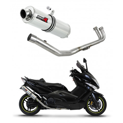 Yamaha T-MAX 500 2008 - 2011 Dominator teljes kipufogó rendszer Collector Silencer ST + dB killer medium