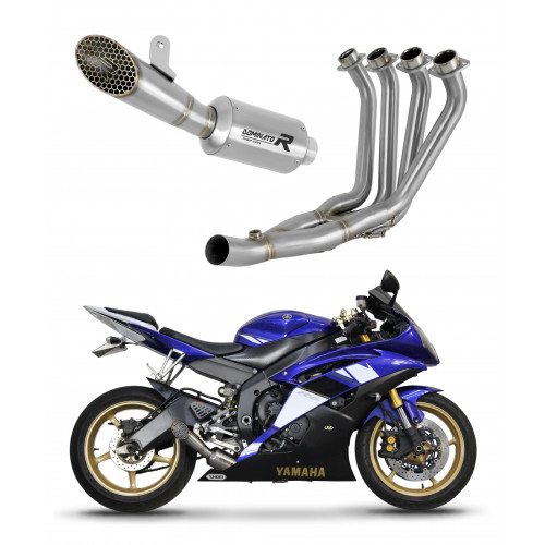 Yamaha YZF R6 2006 - 2016 Dominator teljes kipufogó rendszer Silencer GP3 EX