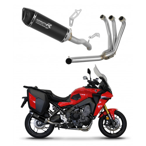 Yamaha Tracer 9 / GT 2021 - 2024 Dominator teljes kipufogó rendszer Collector Silencer HP6 BLACK + dB killer medium