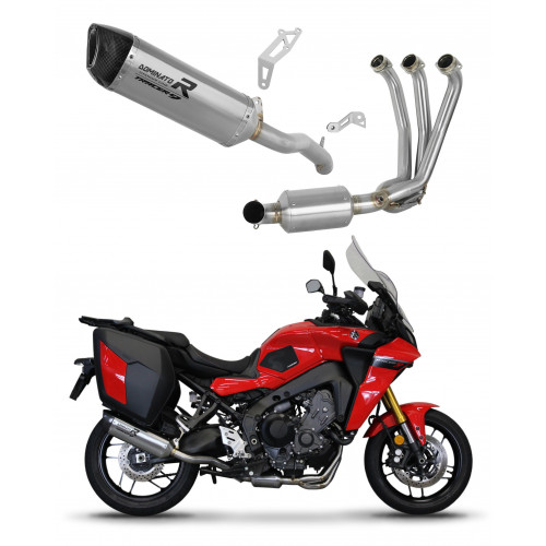 Yamaha Tracer 9 / GT 2021 - 2024 Dominator teljes kipufogó rendszer Silencer Titanium HP6 EX + dB killer medium