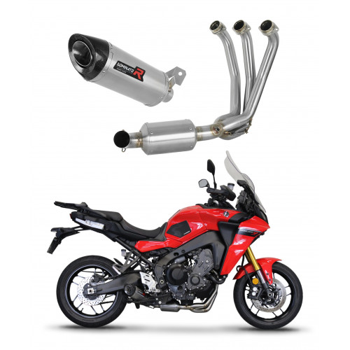 Yamaha Tracer 9 / GT 2021 - 2024 Dominator teljes kipufogó rendszer Collector Silencer HP8 EX + dB killer medium