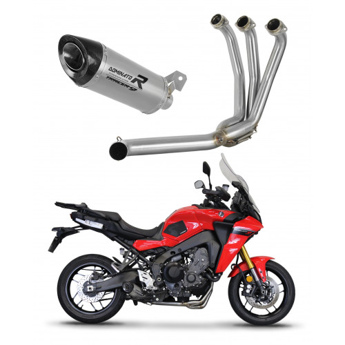 Yamaha Tracer 9 / GT 2021 - 2024 Dominator teljes kipufogó rendszer Silencer Titanium HP8 + dB killer medium