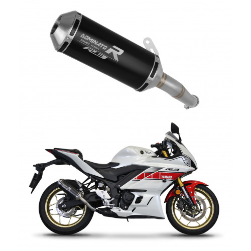 Yamaha YZF-R3 2019 - 2024 Dominator kipufogó OV G2 BLACK + dB killer medium