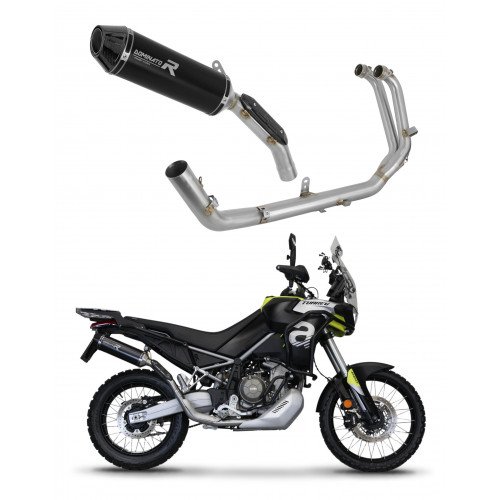 Dominator - Aprilia Tuareg 660 2021 - 2022 Teljes kipufogó rendszer HP3 BLACK