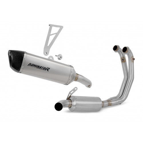 Dominator - Aprilia Tuono 660 2021 - 2023 Teljes kipufogó rendszer EX Silencer Titanium HP6
