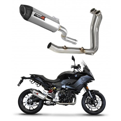 Dominator - BMW F900XR 2020 - 2023 Teljes kipufogó rendszer, összekötőcső + kipufogó HP5