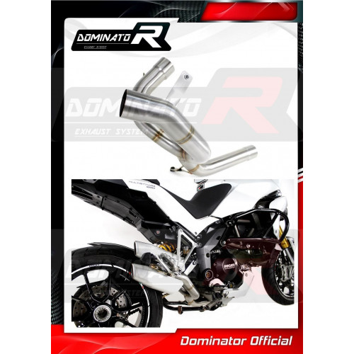 Dominator - MULTISTRADA 1200 Exhaust Cat Eliminator DECAT 2010 - 2014