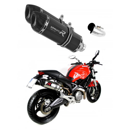 Dominator - Ducati MONSTER 696 2008 - 2014 kipufogó HP1 BLACK