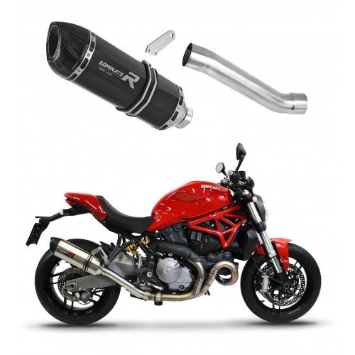 Dominator - Ducati MONSTER 821 2018 - 2021 kipufogó HP1 BLACK