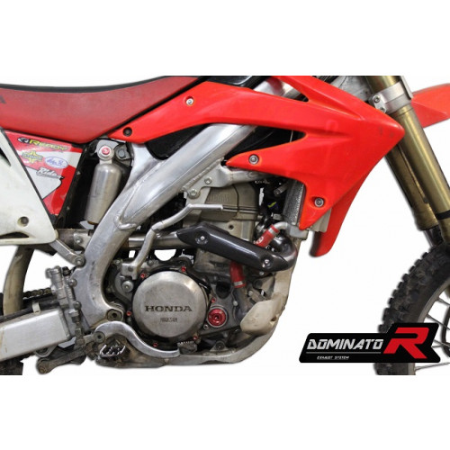 Dominator - CRF 450 R kipufogó fejcső 2004 - 2008