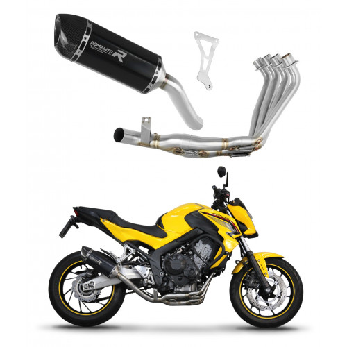 Dominator - Honda CB 650 F 2014 - 2018 Teljes kipufogó rendszer HP1 BLACK
