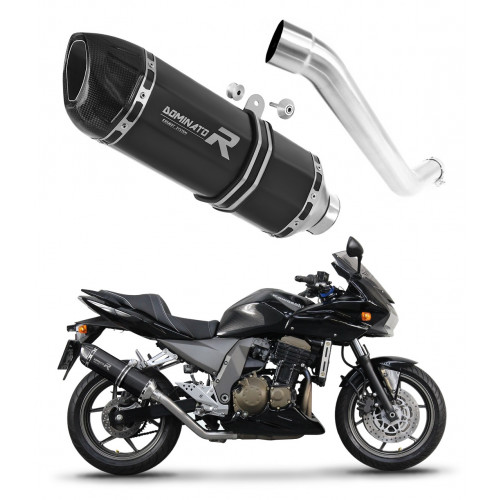 Dominator - Kawasaki Z750 2004 - 2006 kipufogó HP1 BLACK