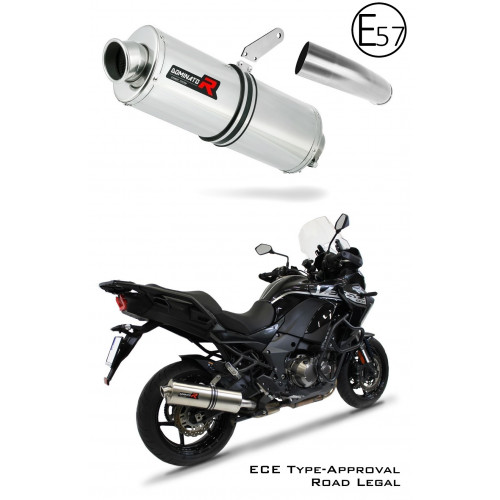 Dominator - VERSYS 1000 Homologated kipufogó OVAL 2019 - 2021