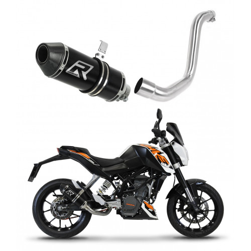 Dominator - KTM 125 Duke 2012 - 2016 kipufogó HP3 BLACK