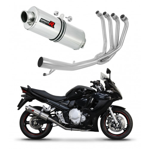 Dominator - Suzuki GSX 1250 FA 2010 - 2016 Teljes kipufogó rendszer, összekötőcső + kipufogó OV + dB killer