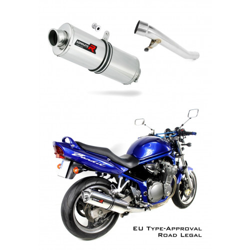 Dominator - GSF 600 BANDIT Homologated kipufogó OVAL 2000 - 2004