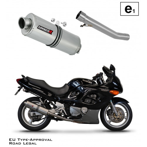 Dominator - Suzuki GSXF 750 1998 - 2006 EU Approved kipufogó OV