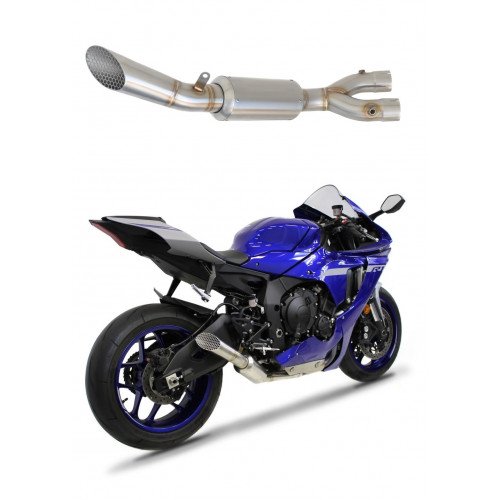 Dominator - YZF R1 1000 RN65 Exhaust GP3 Cat Eliminator DECAT 2020 - 2022