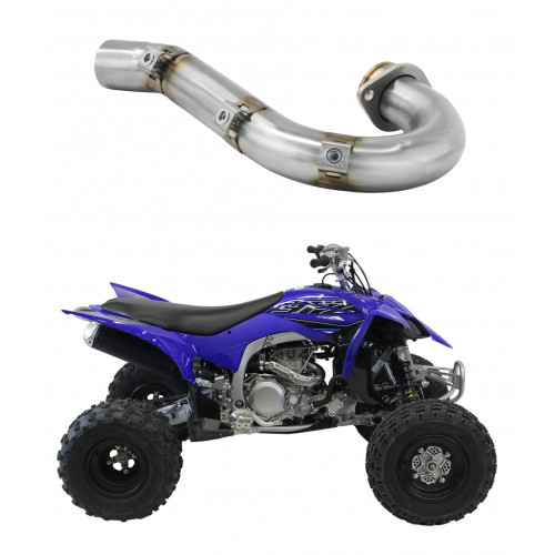 Yamaha YFZ 450 R 2014 - 2022 Head Pipe Header Collector