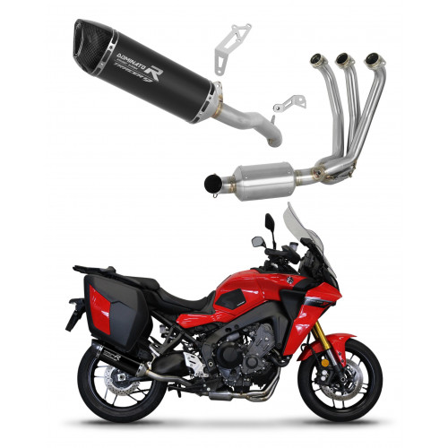 Dominator - Yamaha Tracer 9 / GT 2021 - 2022 Teljes kipufogó rendszer HP6 BLACK EX