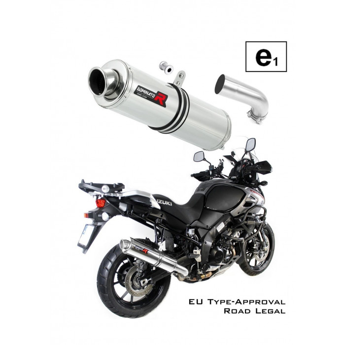 DL 1000 V-STROM E-jeles Dominator kipufogó ROUND 2017 - 2020