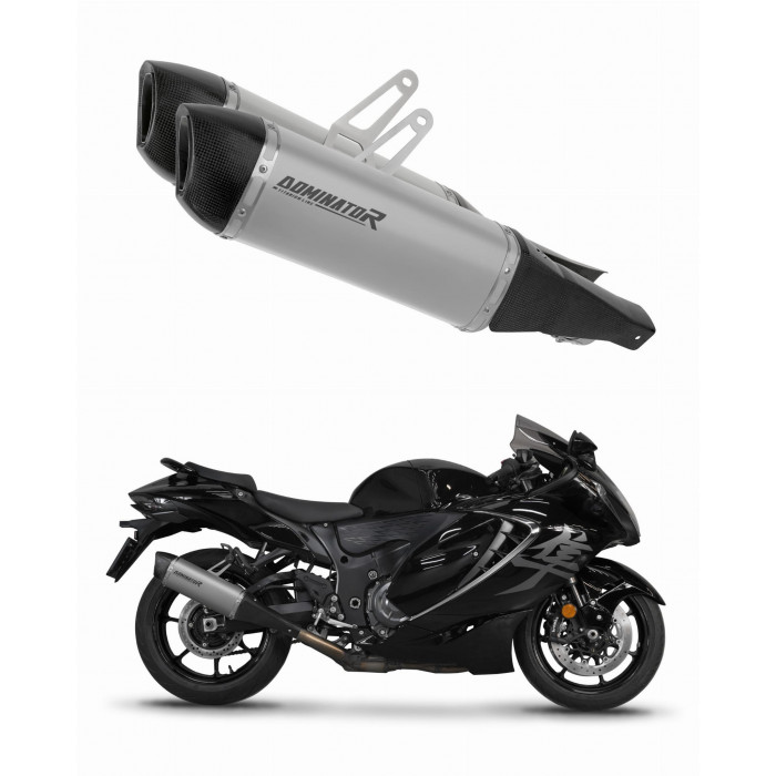 Suzuki GSX 1300 R Hayabusa 2021 - 2026 Dominator kipufogó Titanium HP6 + dB killer