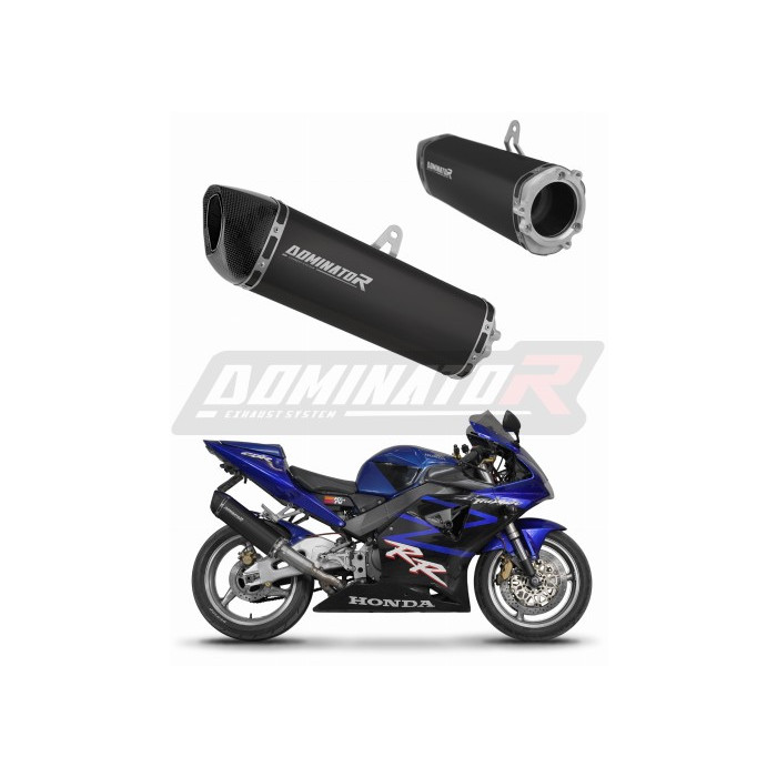 Honda CBR 954 2002 - 2003 Dominator kipufogó HP6 BLACK + dB killer