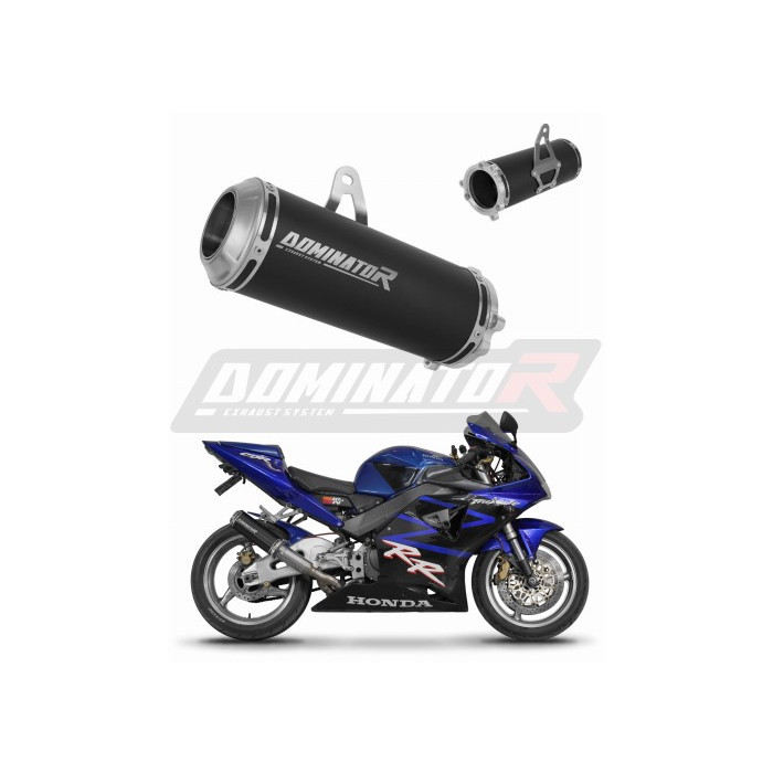 Honda CBR 954 2002 - 2003 Dominator kipufogó GP BLACK + dB killer