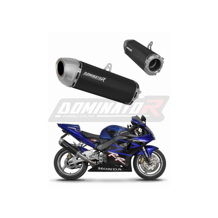 Honda CBR 954 2002 - 2003 Dominator kipufogó S6 BLACK + dB killer