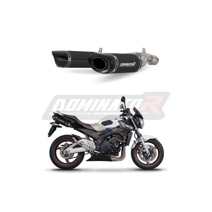 Suzuki GSR 600 2006 - 2011 Dominator kipufogó HP8 BLACK + dB killer