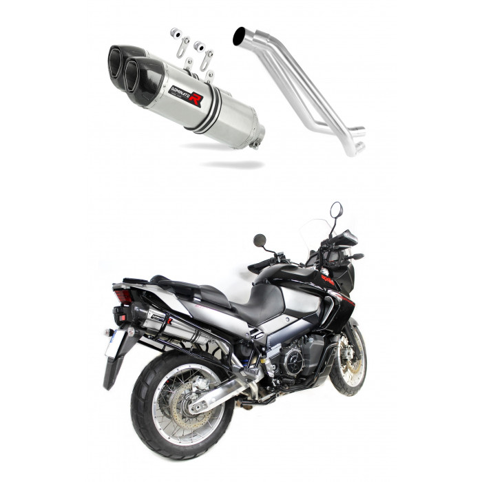 Aprilia ETV 1000 Caponord 2005 - 2007 Dominator kipufogó HP1 + dB killer medium