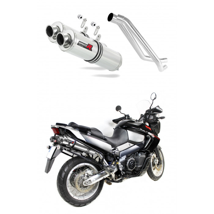 Aprilia ETV 1000 Caponord 2005 - 2007 Dominator kipufogó ST + dB killer medium