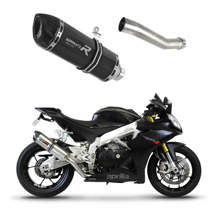 Aprilia RSV 4 R APRC Factory 2011 - 2015 Dominator kipufogó HP1 BLACK + dB killer medium