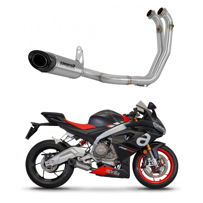 Aprilia RS 660 2020 - 2024 Dominator teljes kipufogó rendszer Silencer Titanium HP8 + dB killer medium