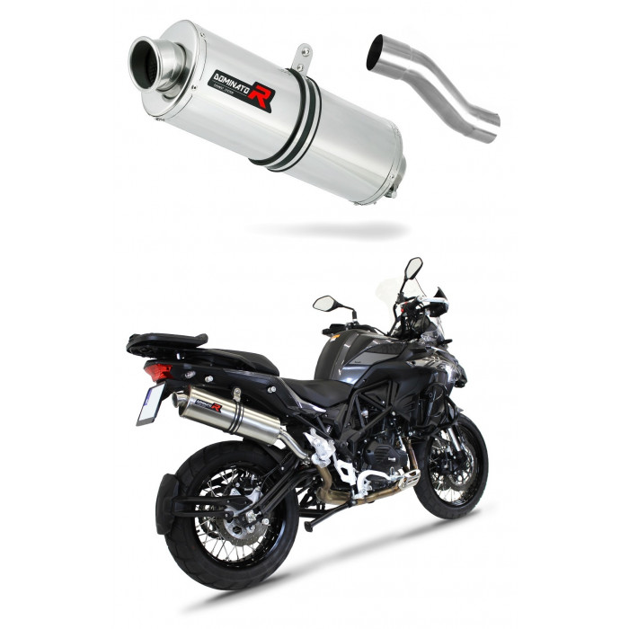 Benelli TRK 502 X 2018 - 2021 Dominator kipufogó OV + dB killer medium