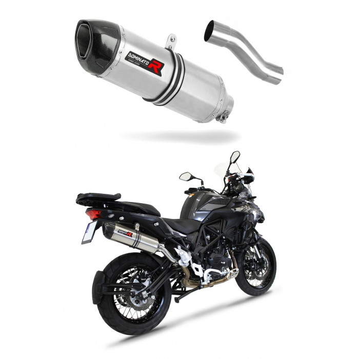 Benelli TRK 502 X 2018 - 2021 Dominator kipufogó HP1 + dB killer medium