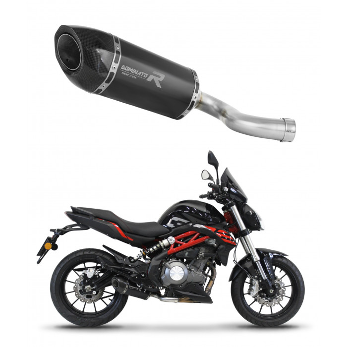Benelli BN 302 S 2016 - 2020 Dominator kipufogó HP5 BLACK + dB killer medium