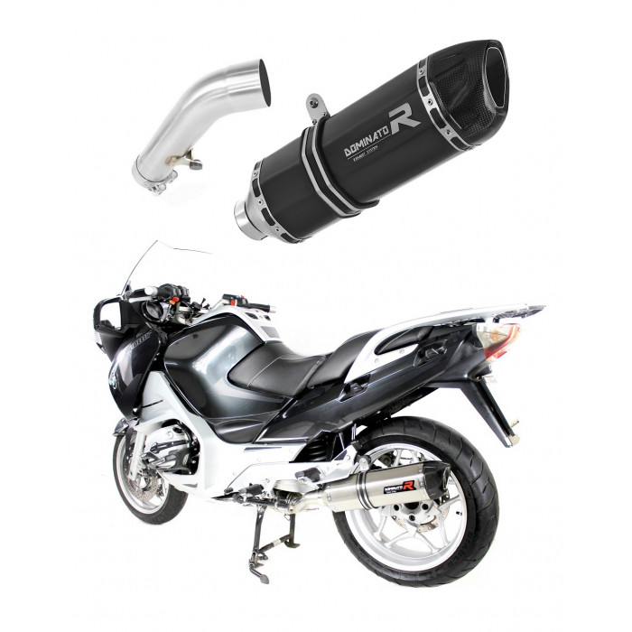 BMW R1200RT 2004 - 2009 Dominator kipufogó HP1 BLACK + dB killer medium