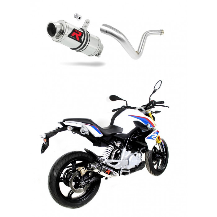 BMW G310R 2016 - 2022 Dominator kipufogó GP1 + dB killer medium