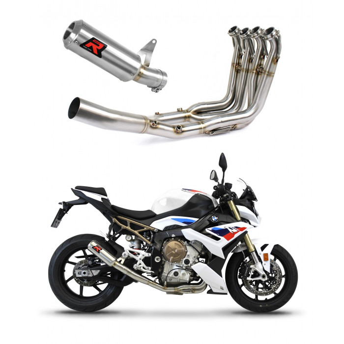 Dominator - BMW S1000R 2021 - 2023 Teljes kipufogó rendszer, összekötőcső + kipufogó GP