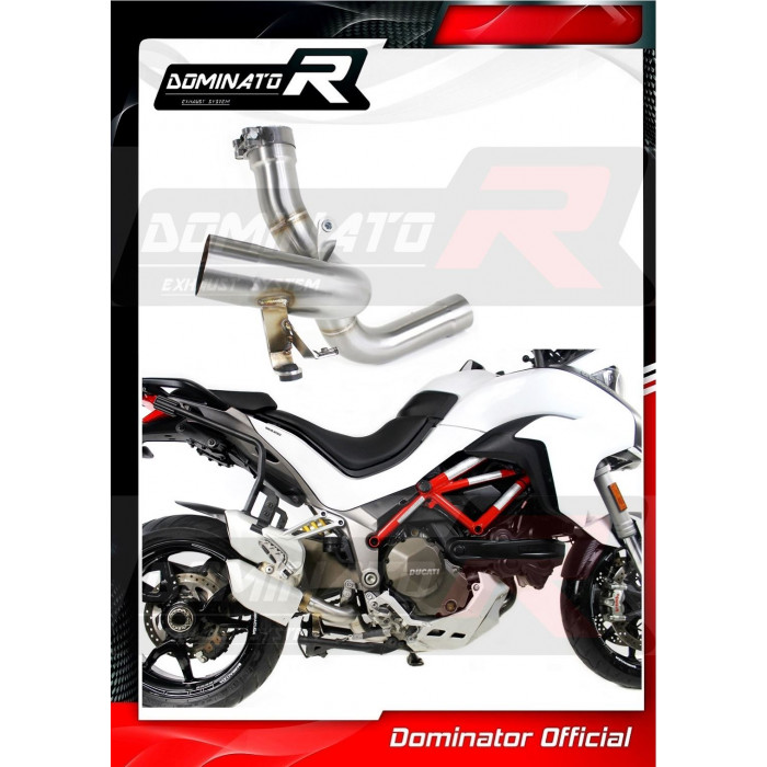MTS 1200 / 1200 S MULTISTRADA Exhaust Cat Eliminator DECAT 2015 - 2017