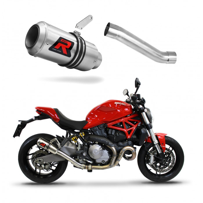 Ducati MONSTER 821 2018 - 2021 Dominator kipufogó GP + dB killer medium