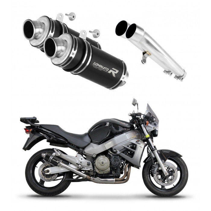 Honda CB 1100 X11 Dominator kipufogó GP1 BLACK + dB killer medium