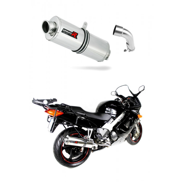 Honda VFR 800 Fi 1998 - 2001 Dominator kipufogó OV + dB killer medium