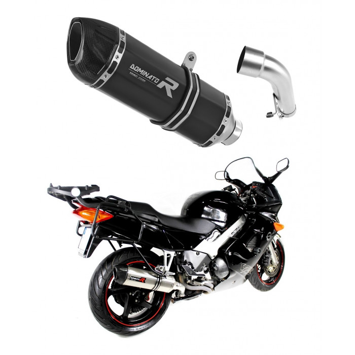 Honda VFR 800 Fi 1998 - 2001 Dominator kipufogó HP1 BLACK + dB killer medium
