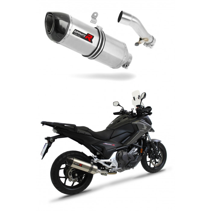 Honda NC 700 / 750 S 2012 - 2020 Dominator kipufogó HP1 + dB killer medium
