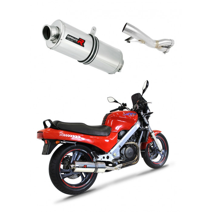 Honda NTV 650 REVERE 1988 - 1997 Dominator kipufogó OV + dB killer medium