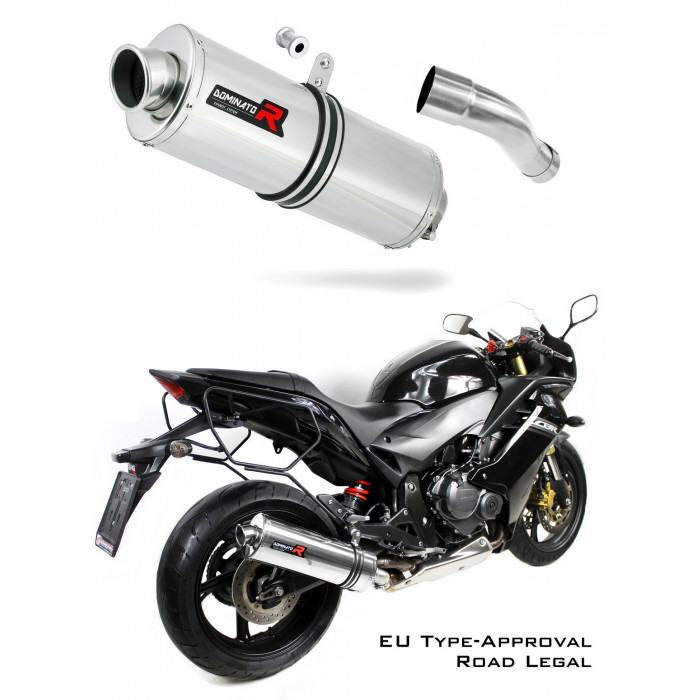 Dominator - CBR 600 F Homologated kipufogó OVAL 2011 - 2015